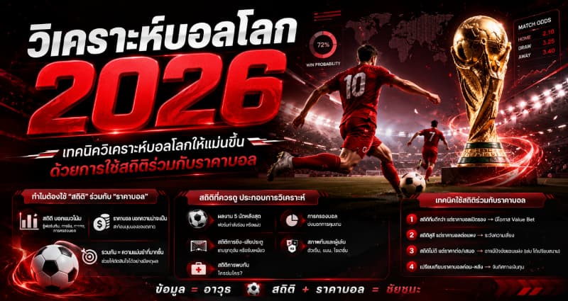เทคนิค วิเคราะห์บอลโลก