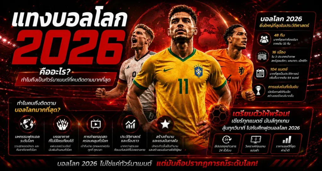 แทงบอลโลก 2026 คืออะไร