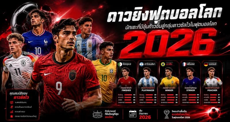 นักเตะที่มีลุ้นก้าวขึ้นสู่กลุ่มดาวซัลโว
