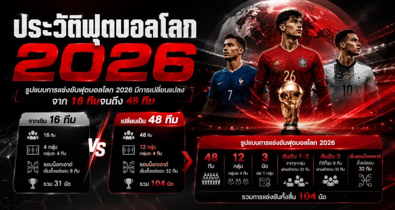 รูปแบบการแข่งขันฟุตบอลโลก 2026